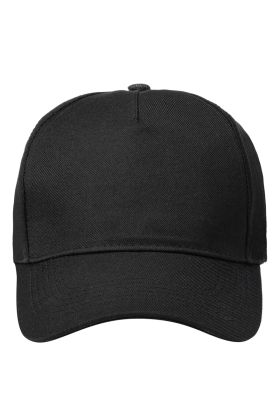 Baseball Cap, aus nachhaltigem Material, Recyceltes Polyester schwarz