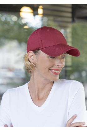 5-Panel Stretch Cap bordeaux