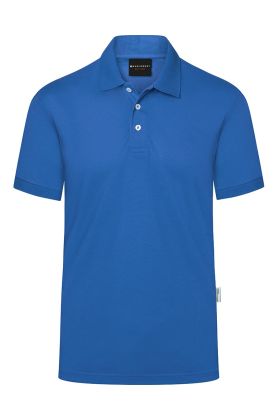 Herren Workwear Poloshirt Modern-Flair, aus nachhaltigem Material königsblau
