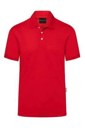 Herren Workwear Poloshirt Modern-Flair, aus nachhaltigem Material rot
