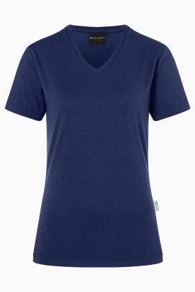 Damen Workwear T-Shirt Casual-Flair, aus nachhaltigem Material marine