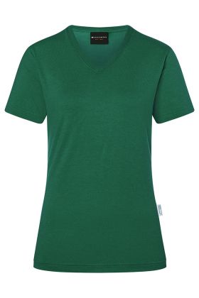 Damen Workwear T-Shirt Casual-Flair, aus nachhaltigem Material waldgrün