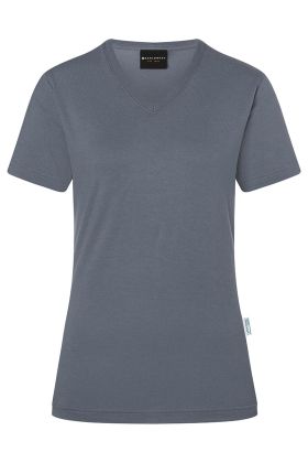Damen Workwear T-Shirt Casual-Flair, aus nachhaltigem Material anthrazit