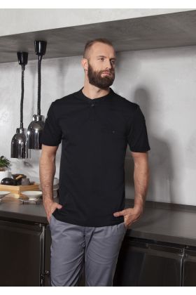 Kurzarm Arbeitsshirt Performance schwarz