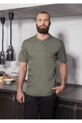 Kurzarm Arbeitsshirt Performance salbei