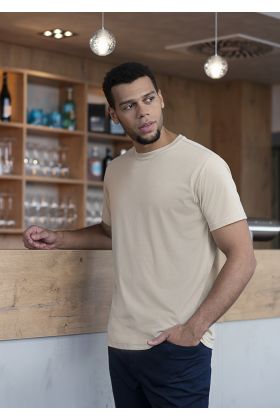 Herren Workwear T-Shirt Casual-Flair, aus nachhaltigem Material sand