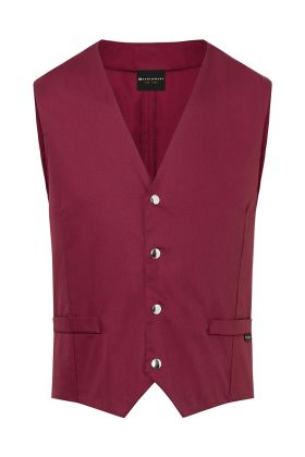 Herrenweste Kai bordeaux