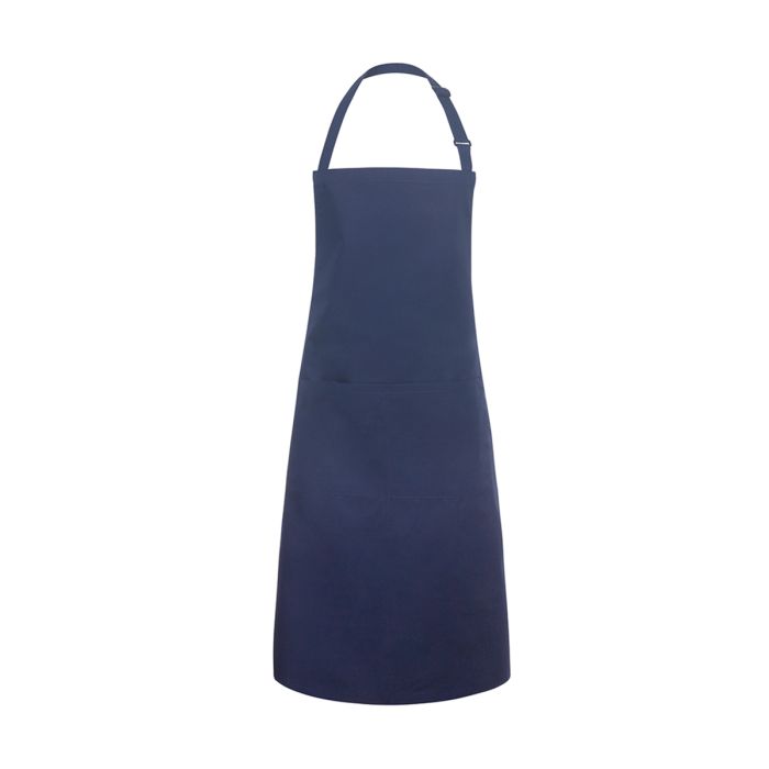 XXL-Latzschürze Basic in Übergröße mit Schnalle und Tasche marine