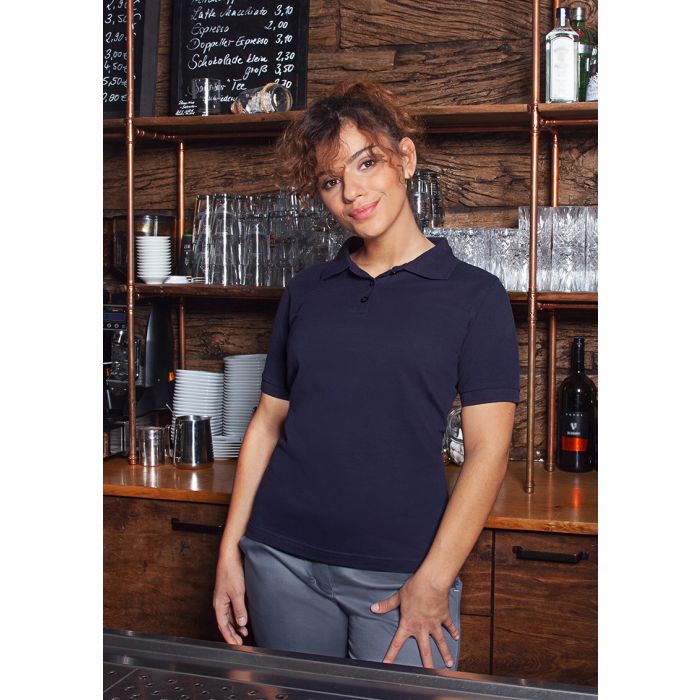 Damen Workwear Poloshirt Basic marine