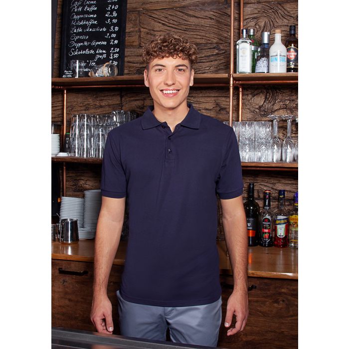 Herren Workwear Poloshirt Basic marine