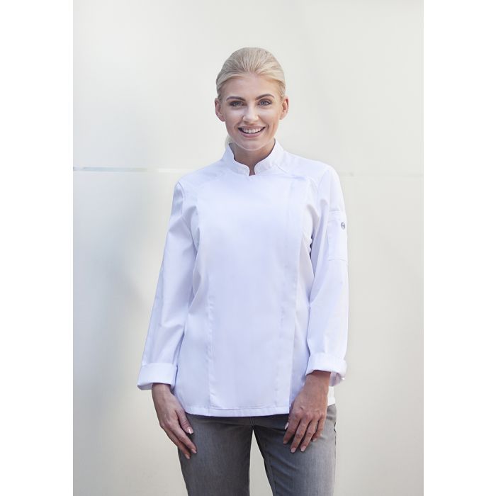 Damenkochjacke Naomi weiß