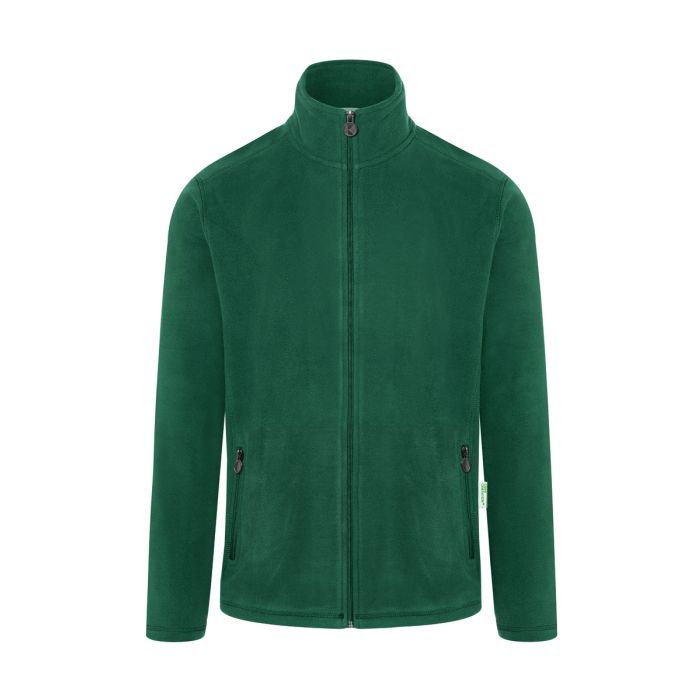 Herren Workwear Fleecejacke Warm-Up, aus nachhaltigem Material waldgrün