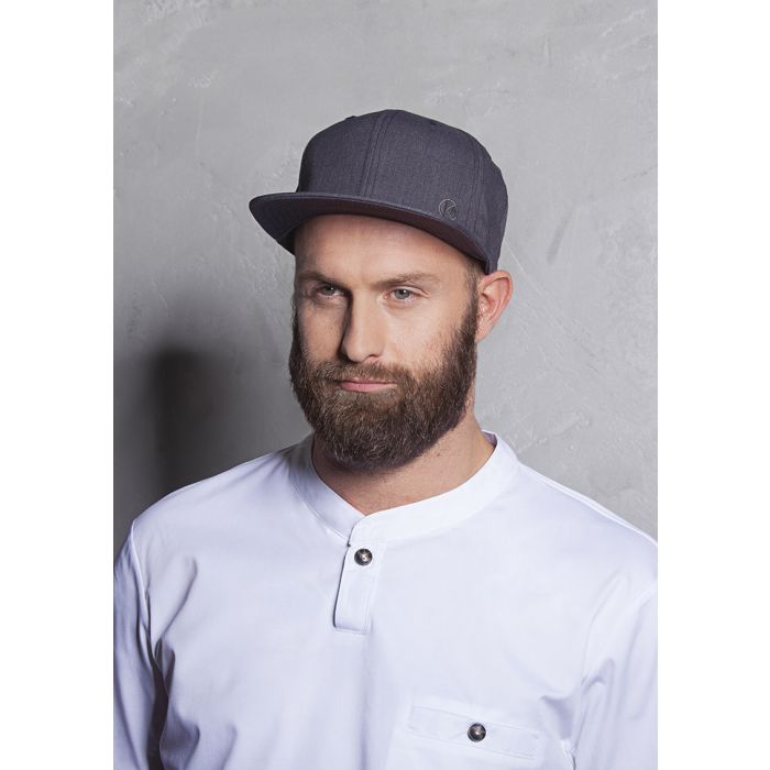 Flat Cap Jeans-Style vintage black