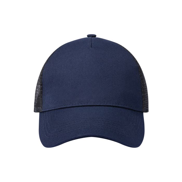Trucker Mesh Cap, aus nachhaltigem Material, Recyceltes Polyester marine/schwarz