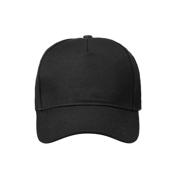 Baseball Cap, aus nachhaltigem Material, Recyceltes Polyester schwarz