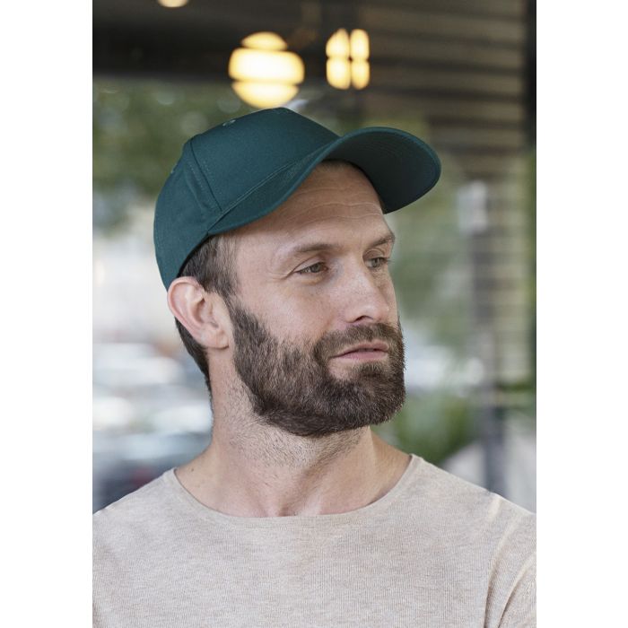 5-Panel Stretch Cap piniengrün