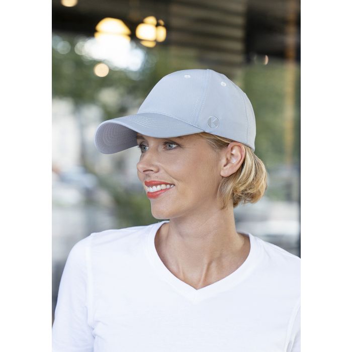 5-Panel Stretch Cap basaltgrau