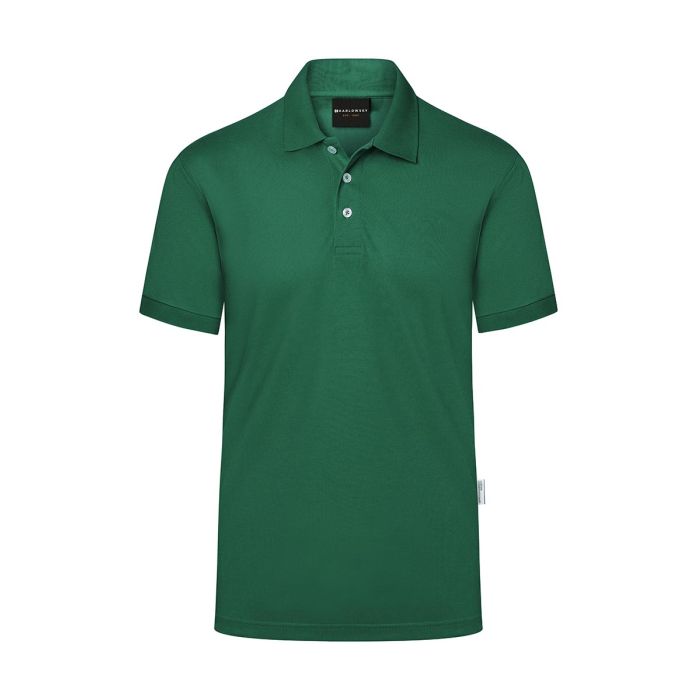 Herren Workwear Poloshirt Modern-Flair, aus nachhaltigem Material waldgrün