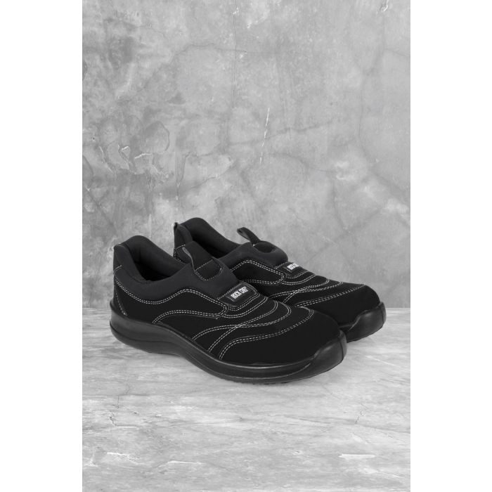 Sicherheitsschuh ROCK CHEF® STEP 7, EN ISO 20345:2022, S1-FO-SR, 1 Paar / Pack schwarz