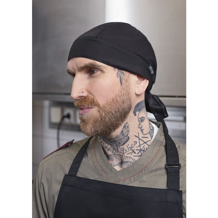 Bandana ROCK CHEF®, aus nachhaltigem Material schwarz