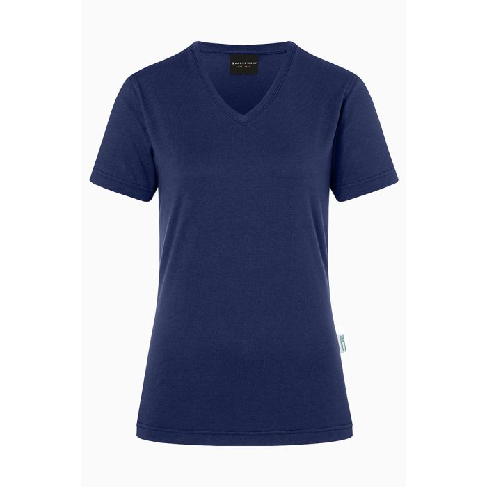 Damen Workwear T-Shirt Casual-Flair, aus nachhaltigem Material marine