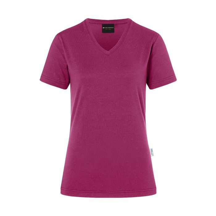 Damen Workwear T-Shirt Casual-Flair, aus nachhaltigem Material fuchsia