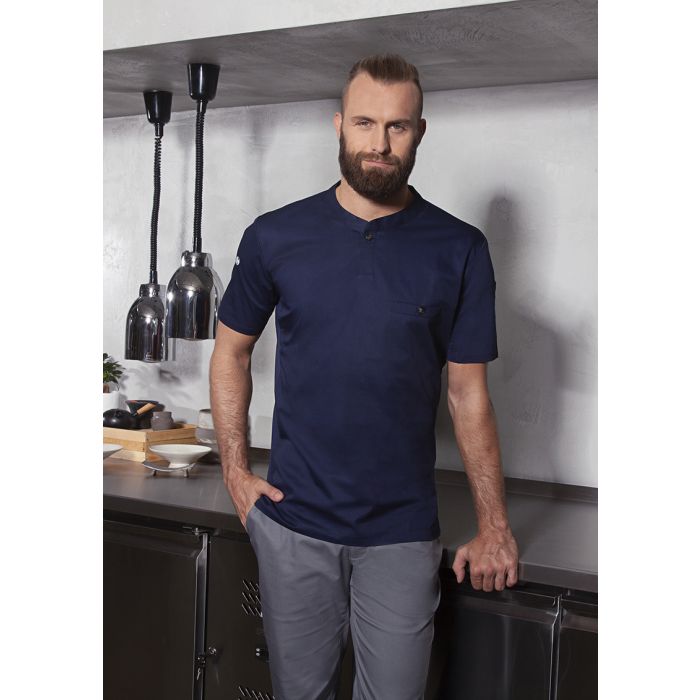 Kurzarm Arbeitsshirt Performance marine