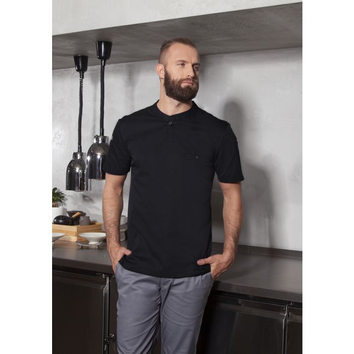 Kurzarm Arbeitsshirt Performance schwarz