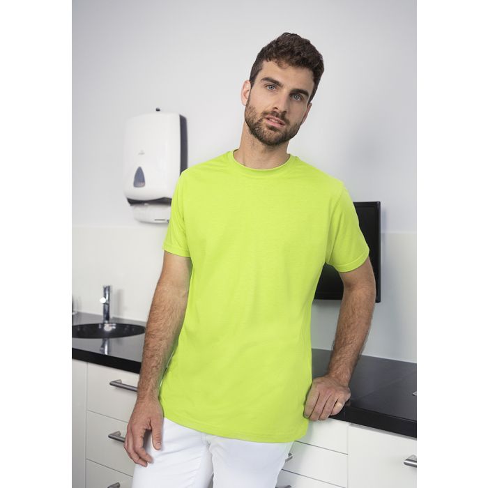 Herren Workwear T-Shirt Casual-Flair, aus nachhaltigem Material kiwi