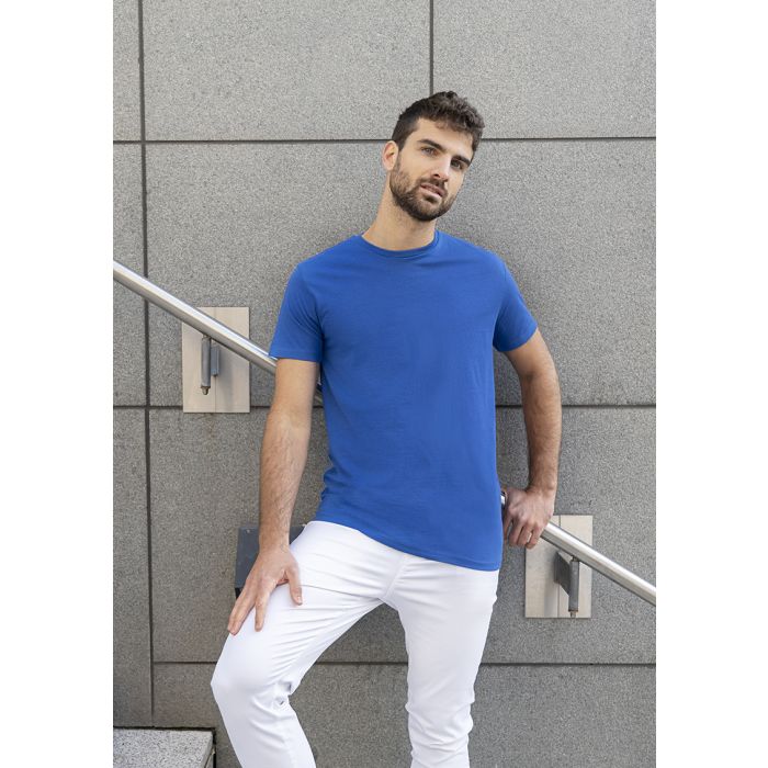 Herren Workwear T-Shirt Casual-Flair, aus nachhaltigem Material königsblau