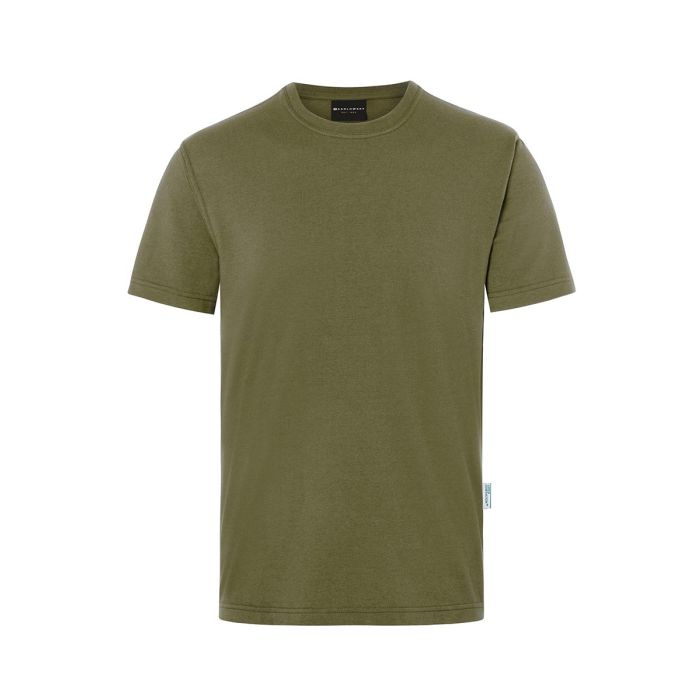 Herren Workwear T-Shirt Casual-Flair, aus nachhaltigem Material moosgrün