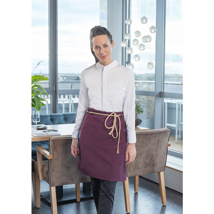Vorbinder New-Nature, aus nachhaltigem Material aubergine