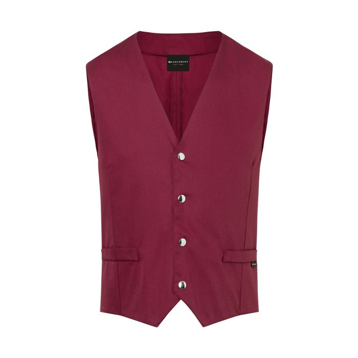 Herrenweste Kai bordeaux