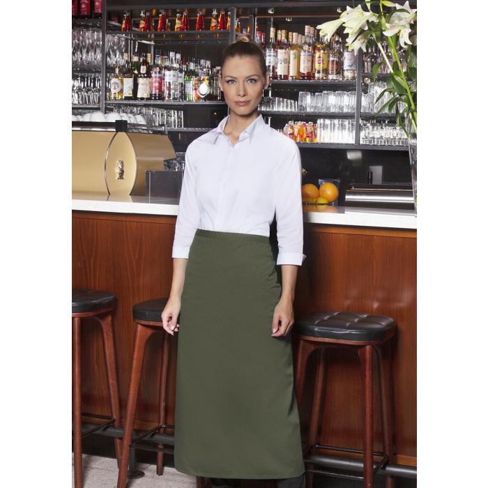 Bistroschürze Basic moosgrün
