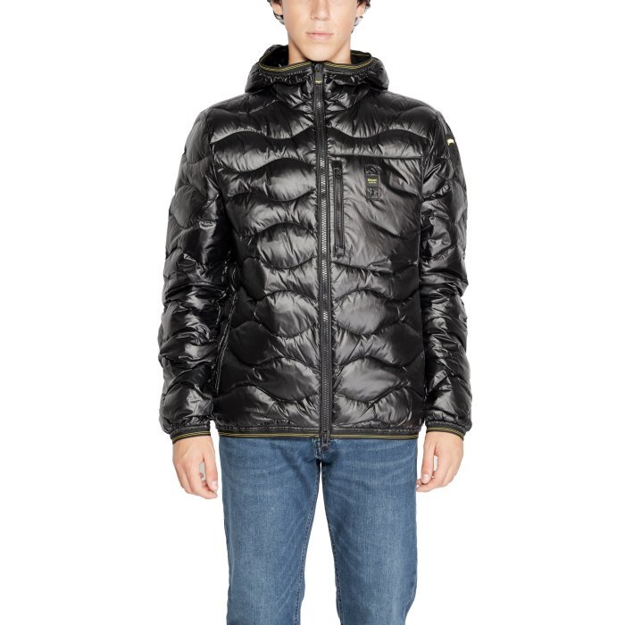 Blauer Herren Jacke