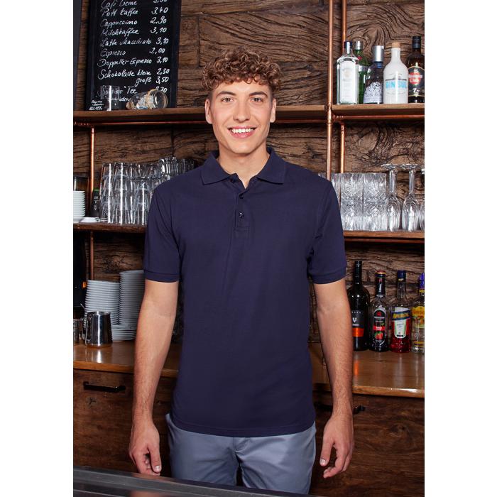 Herren Workwear Poloshirt Basic marine
