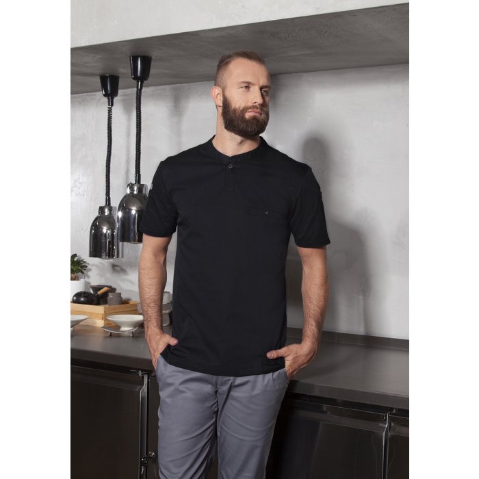 Kurzarm Arbeitsshirt Performance schwarz