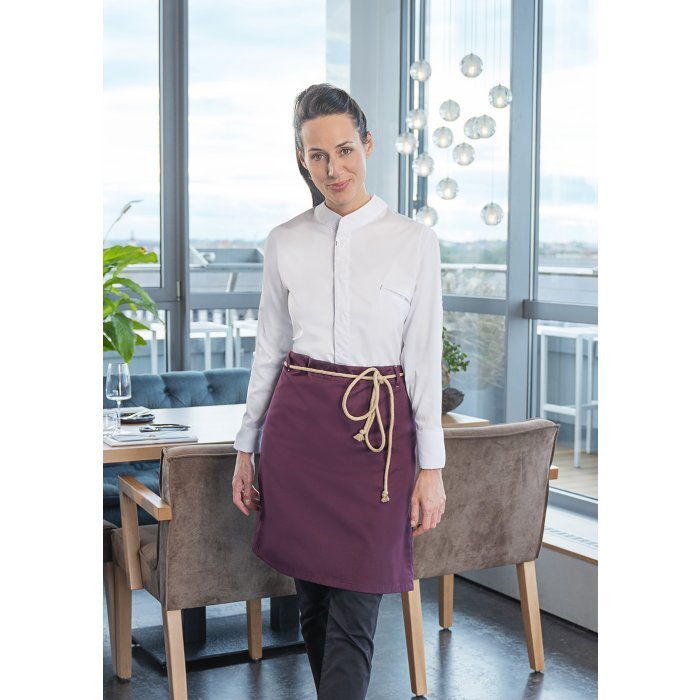 Vorbinder New-Nature, aus nachhaltigem Material aubergine