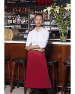 Bistroschürze Basic himbeere
