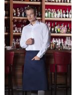 Bistroschürze Basic mit Tasche marine