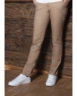 Damen Chinohose Modern-Stretch sahara
