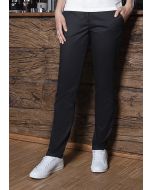 Damen Chinohose Modern-Stretch schwarz