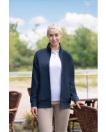 Damen Workwear Sweatjacke Soft-Face, aus nachhaltigem Material marine