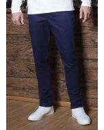 Herren Chinohose Modern-Stretch marine