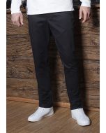 Herren Chinohose Modern-Stretch schwarz