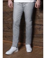 Herren Chinohose Modern-Stretch stahlgrau