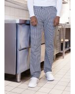 Herren Pepitahose Basic schwarz