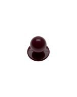 Kugelknöpfe Bordeaux, 12 Stück / Pack