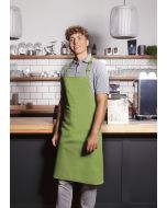Latzschürze Basic mit Schnalle limette