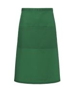 XXL-Bistroschürze Basic in Übergröße mit Tasche waldgrün